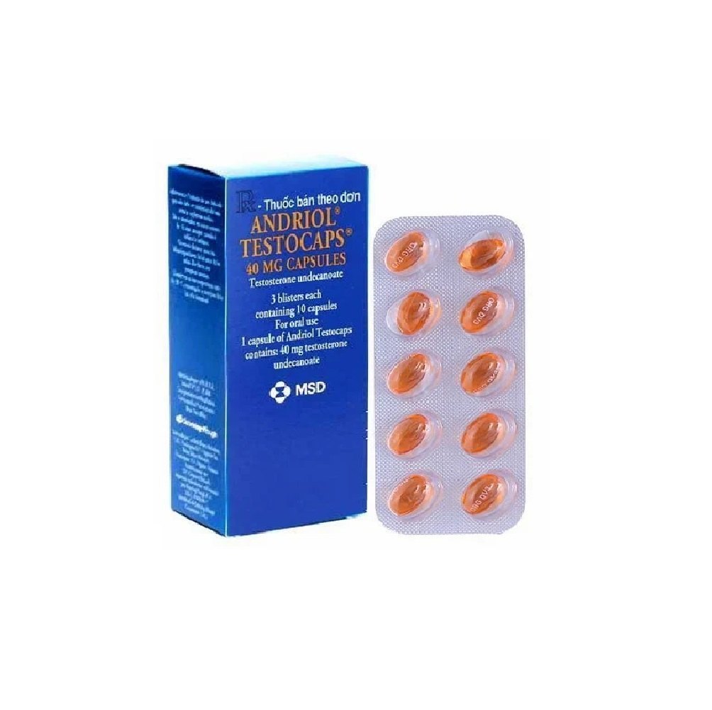 Andriol Testocaps 40mg